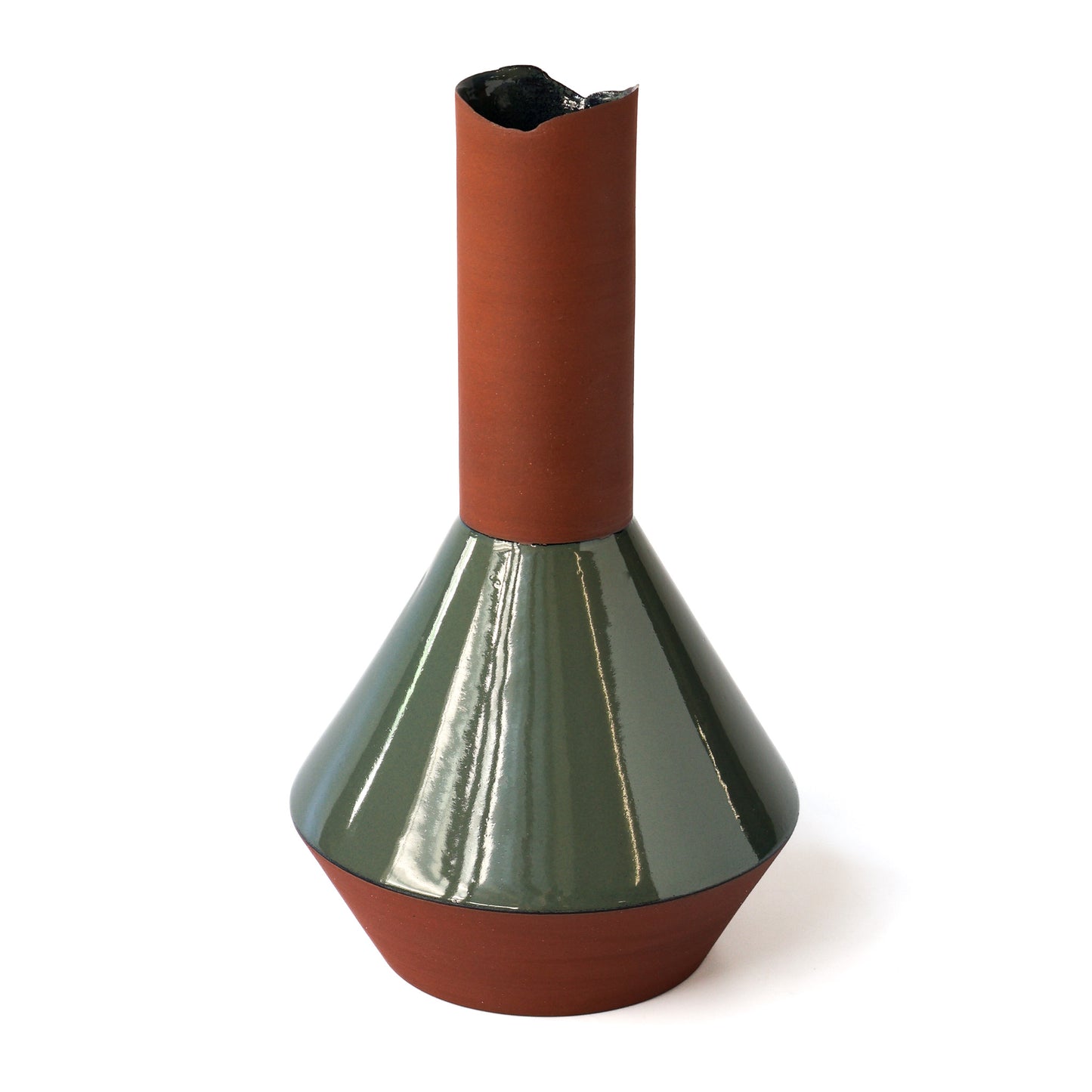 Flake-Rim Vase