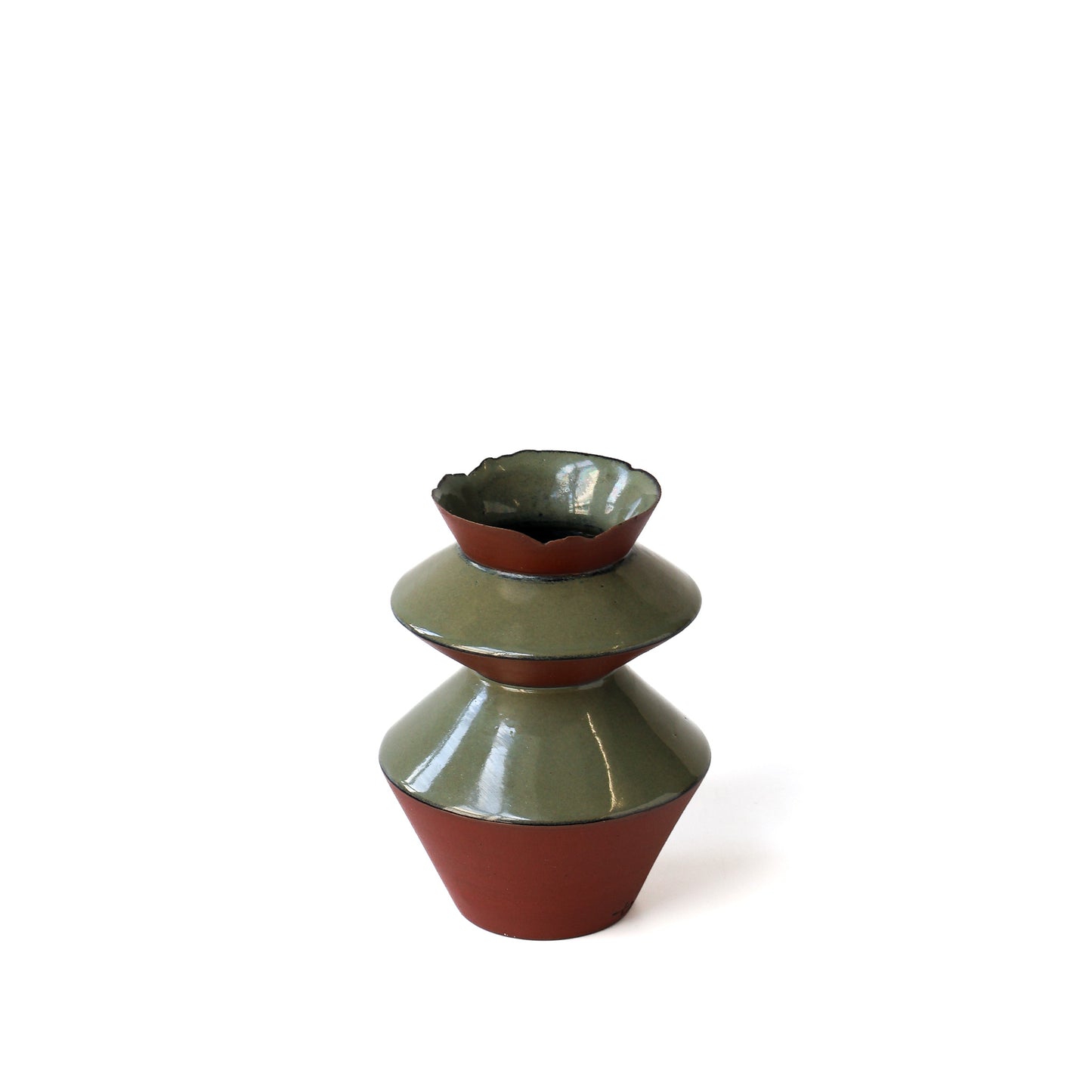 Flake-Rim Vase