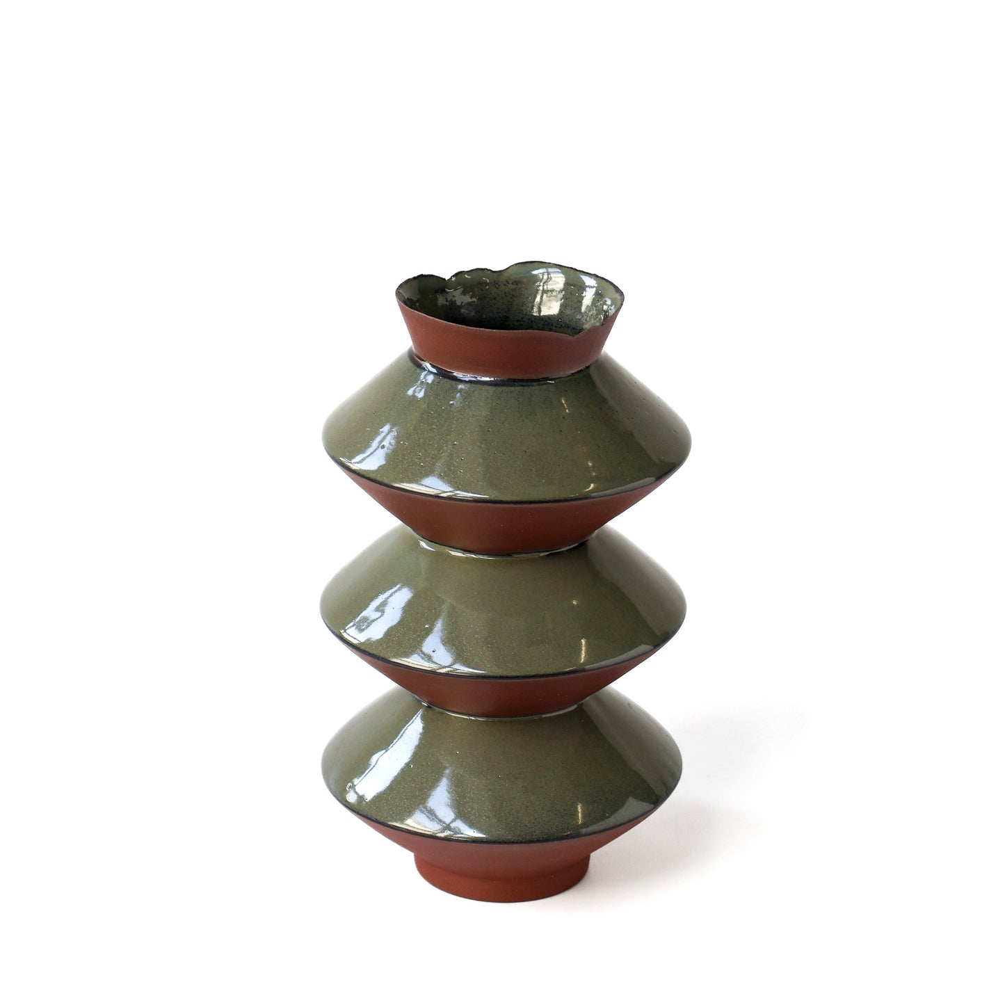 Flake-Rim Vase